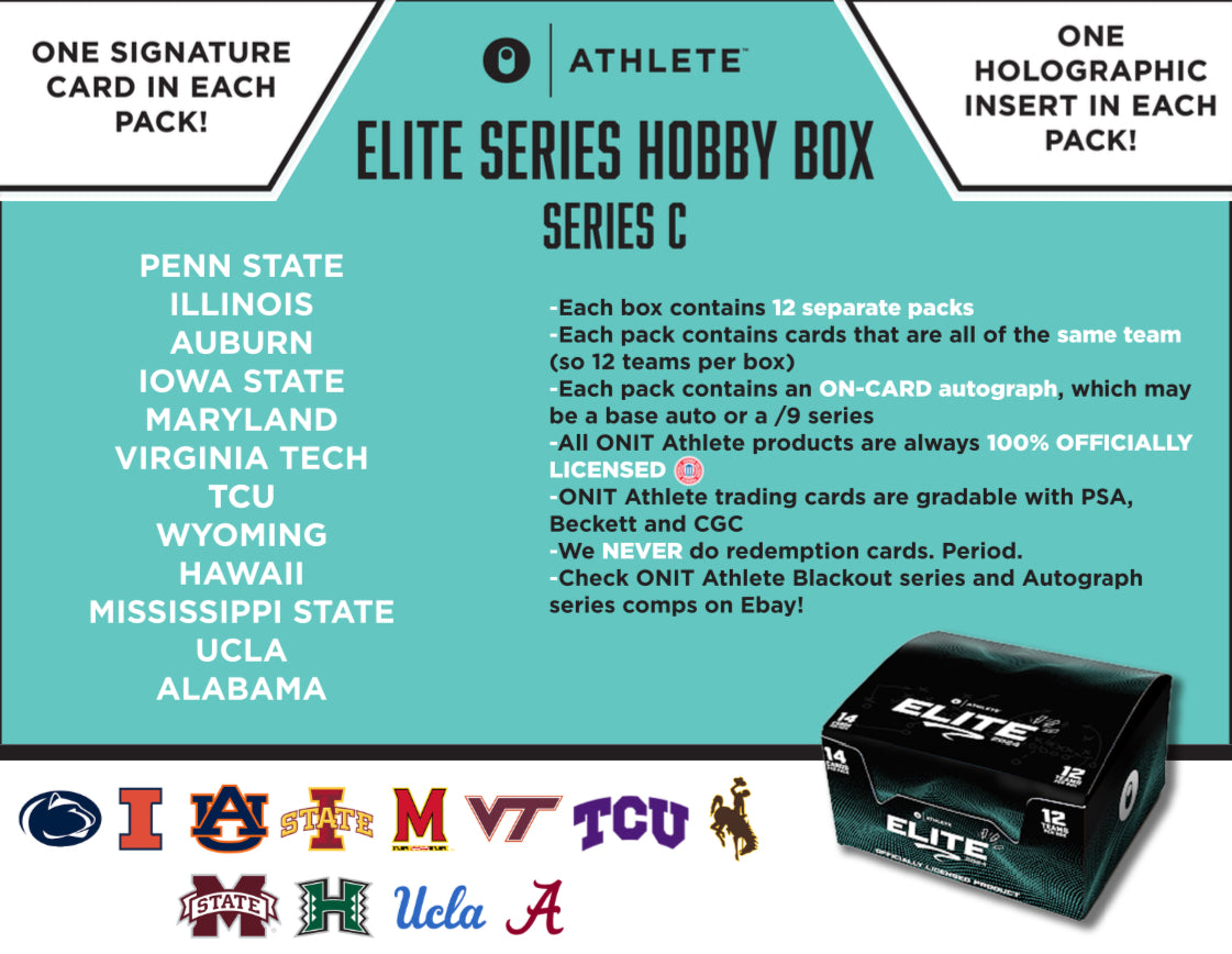 ONIT Athlete Elite Series C 2024 Solo Pack