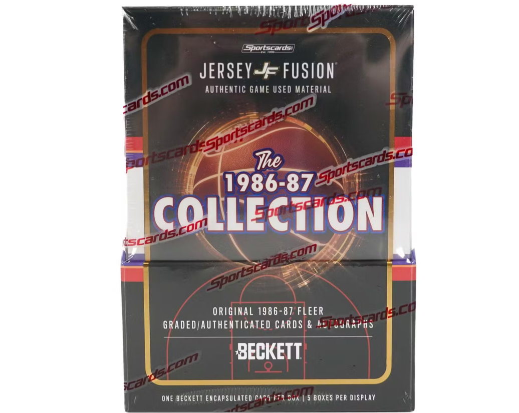 Jersey Fusion The 1986/87 Collection Finale! Basketball Hobby Pack