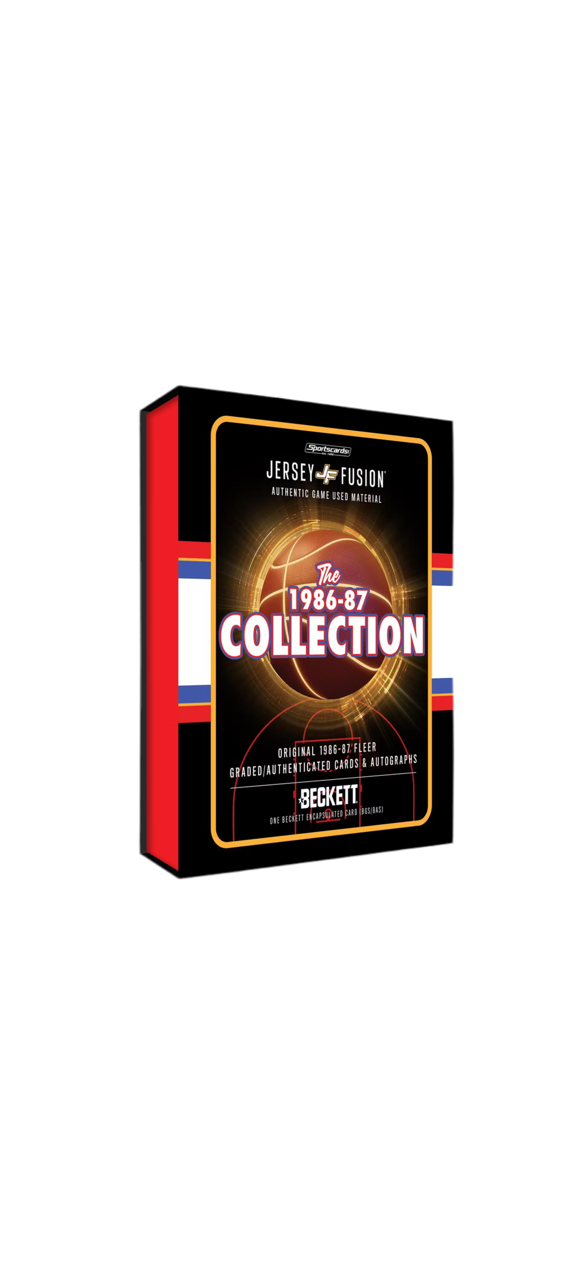 Jersey Fusion The 1986/87 Collection Finale! Basketball Hobby Pack