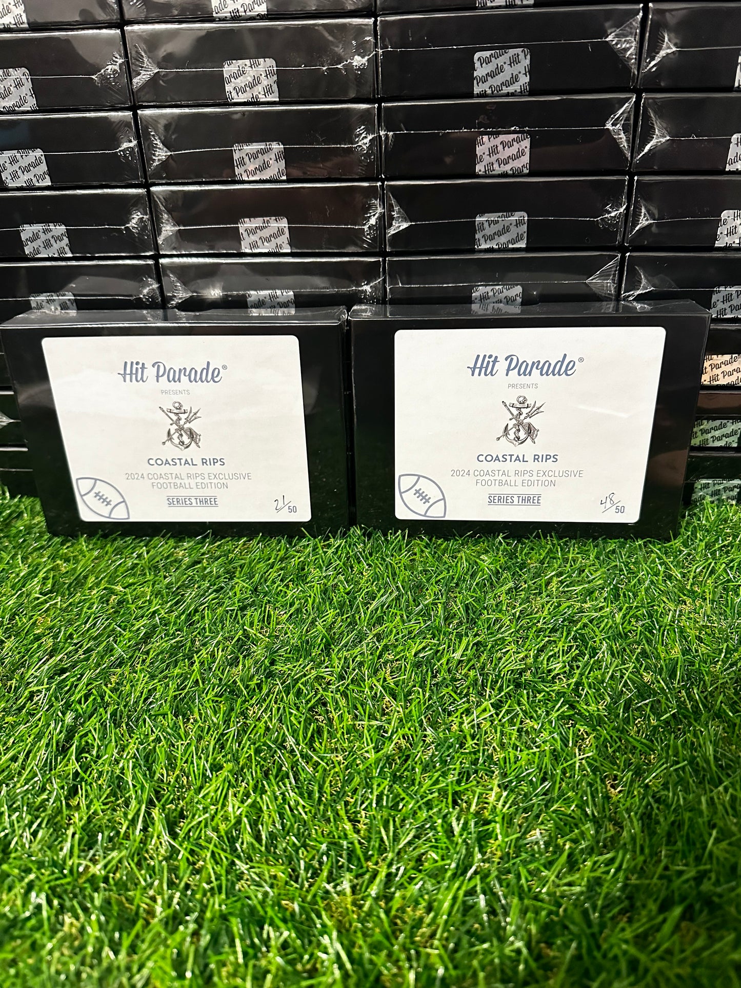 Pick Your Pair of Teams Break 2 Hit Parade, 1 DT/KB/CB BOX -  Football Coastal Rips Hobby Boxes - Series 3