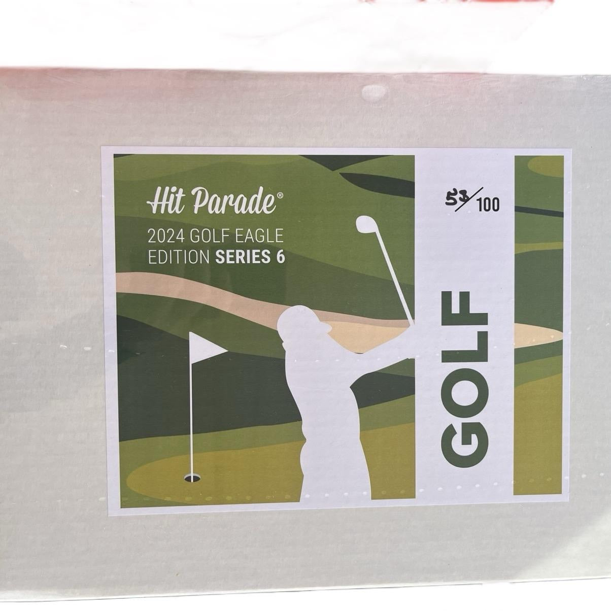 Hit Parade Golf Eagle Edition Series 6 - Signed Pin Flag and Scorecard