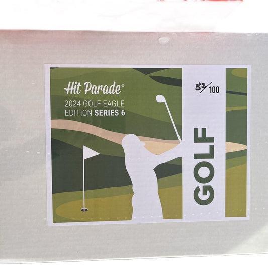 Hit Parade Golf Eagle Edition Series 6 - Signed Pin Flag and Scorecard