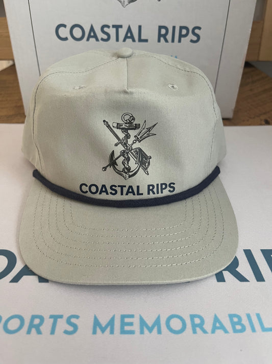 Coastal Rips Adjustable SnapBack Rope Hat